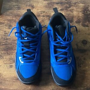 Puma Men's Blue and Black Athletic Shoes